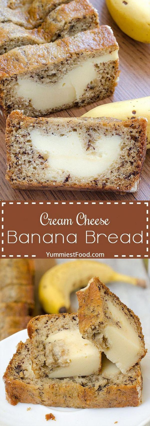 Cream Cheese Banana Bread Recipe