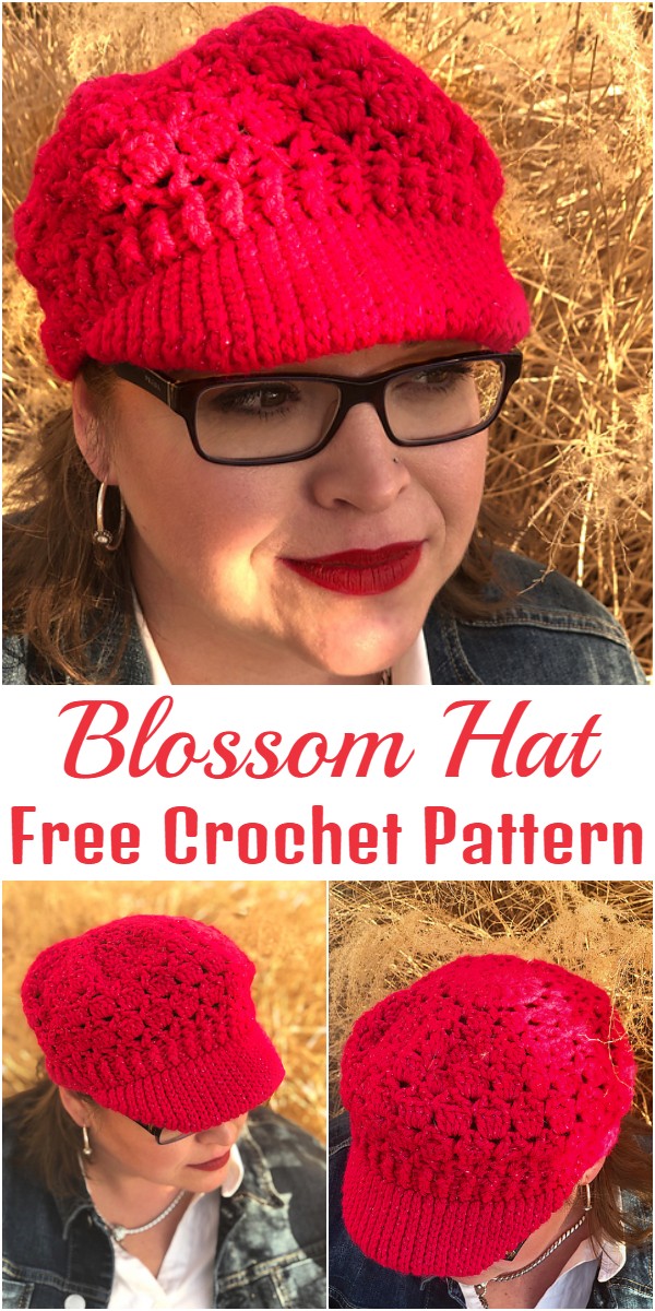 Crochet Blossom Hat
