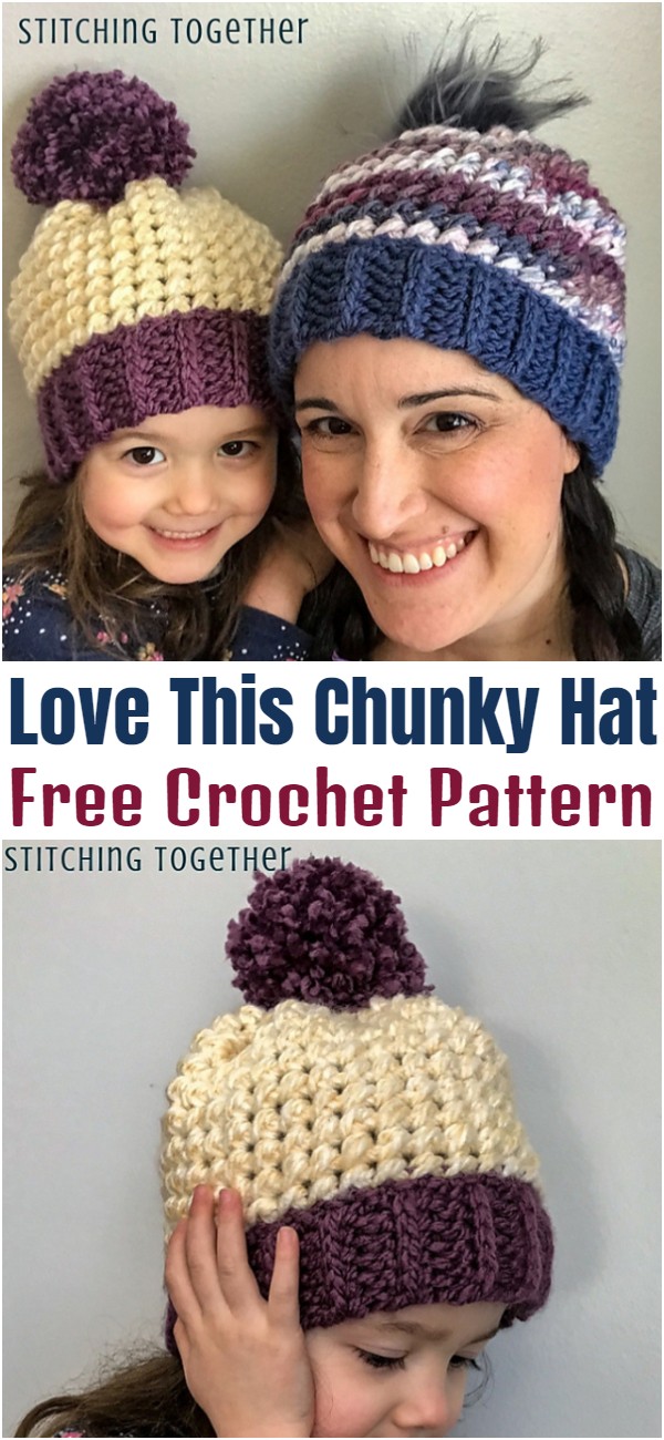 Crochet Love This Chunky Hat