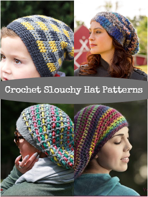 Free Crochet Slouchy Hat Pattern
