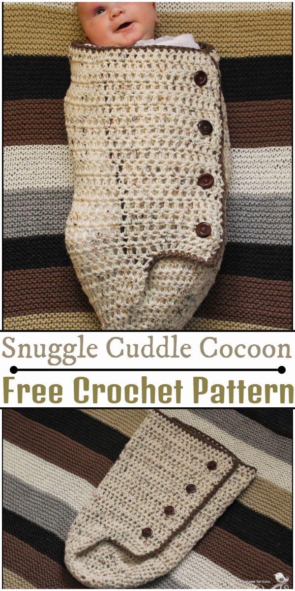 Free Crochet Snuggle Cuddle Cocoon Pattern