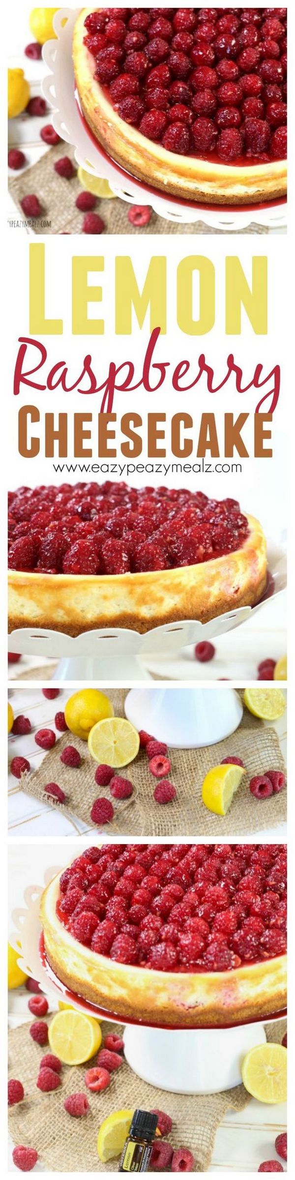 Lemon Raspberry Cheesecake Recipe