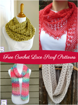 Free Crochet Lace Scarf Patterns