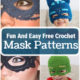 Fun And Easy Free Crochet Mask Patterns